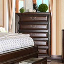 Brandt Brown Cherry Chest - My Sweet Home Furniture (Queens, NY)