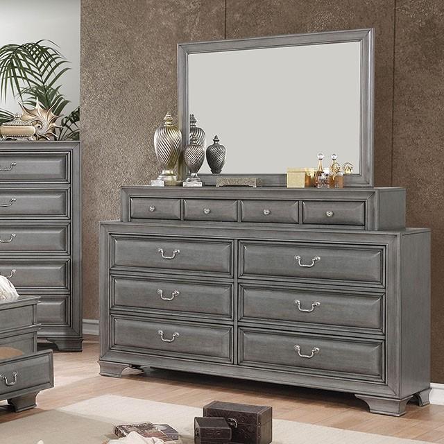 Brandt Gray Dresser - My Sweet Home Furniture (Queens, NY)