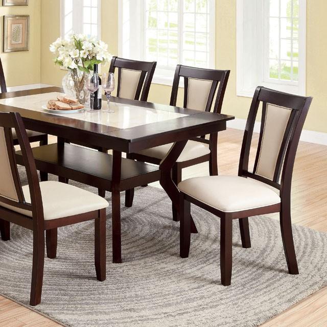 Brent 7 Pc Dining Table Set - My Sweet Home Furniture (Queens, NY)