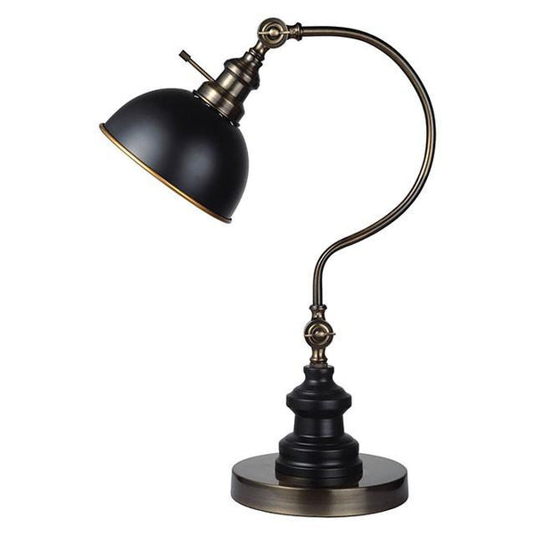 Briar Antique Gold Table Lamp - My Sweet Home Furniture (Queens, NY)