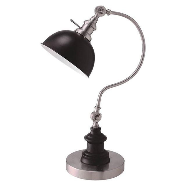 Briar Stain Nickel Table Lamp - My Sweet Home Furniture (Queens, NY)