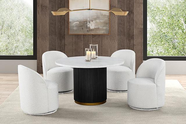 Broager Dining Swivel Chair - My Sweet Home Furniture (Queens, NY)