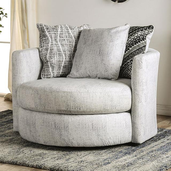 EIMEAR Swivel Chair, Off-white/Black - My Sweet Home Furniture (Queens, NY)