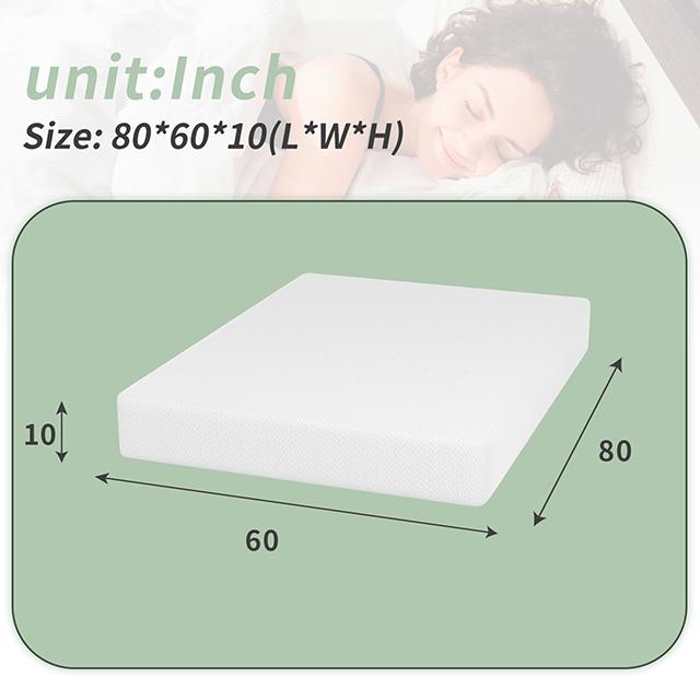 Coreopsis 10" Queen Memory Foam Wave Comfort - My Sweet Home Furniture (Queens, NY)