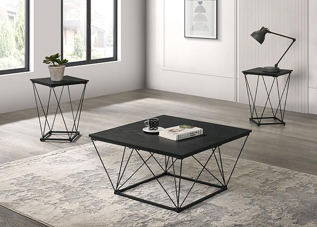 Whetstone 3 Pc. Table Set Black - My Sweet Home Furniture (Queens, NY)