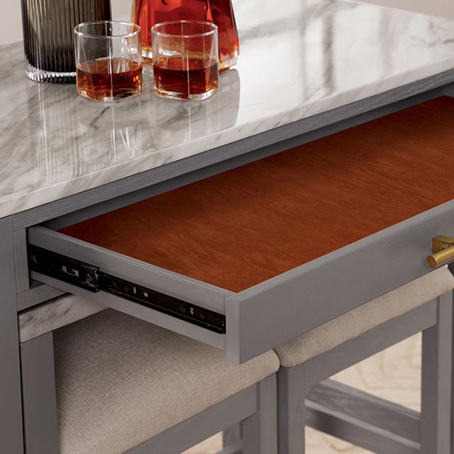 WHITEHALL Counter Ht. Table - My Sweet Home Furniture (Queens, NY)
