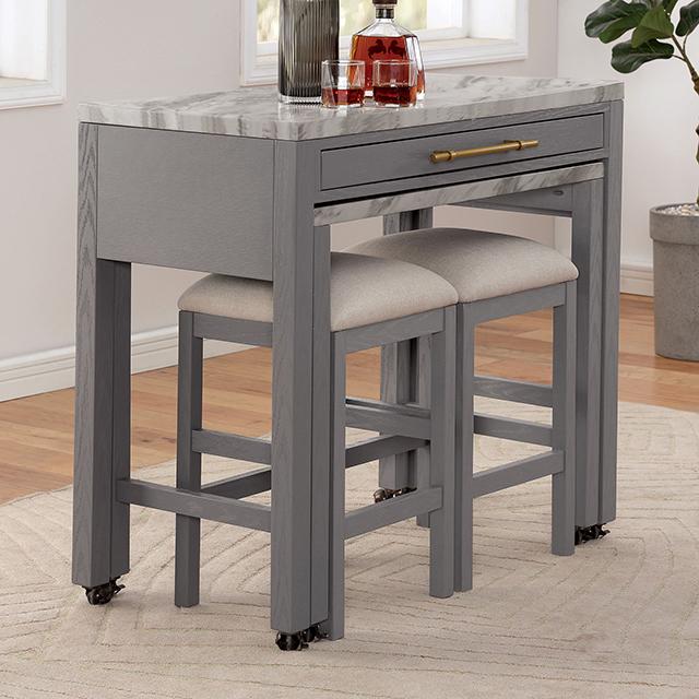 WHITEHALL Counter Ht. Table - My Sweet Home Furniture (Queens, NY)