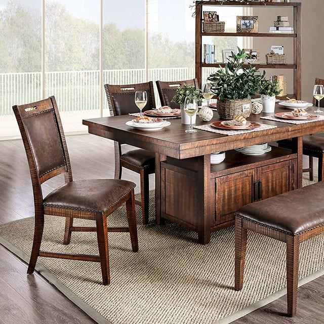 Wichita Light Walnut Dining Table - My Sweet Home Furniture (Queens, NY)