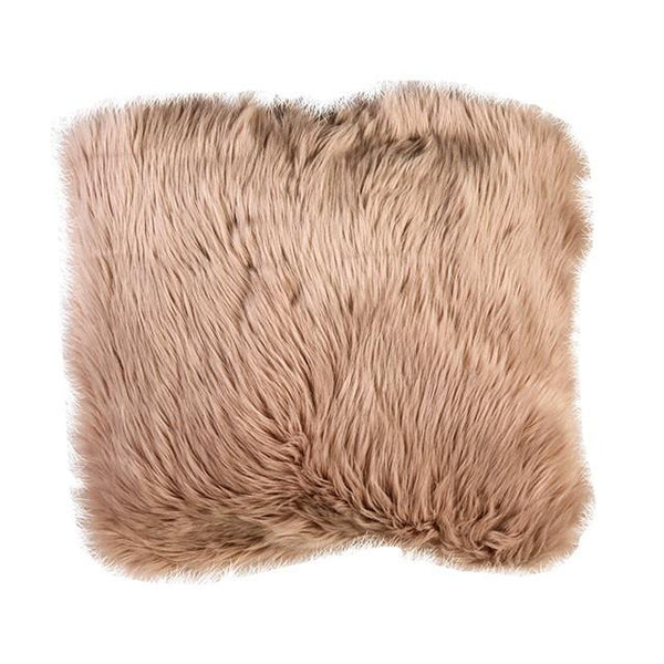 Wendy Blush 20" X 20" Pillow, Fur Blush (2/CTN) - My Sweet Home Furniture (Queens, NY)
