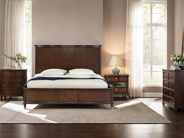 Westerham Bed Cherry - My Sweet Home Furniture (Queens, NY)
