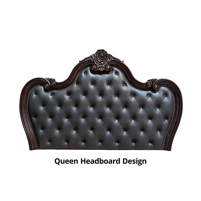 Ventresca E.King & Queen Bed White & Chrome - My Sweet Home Furniture (Queens, NY)