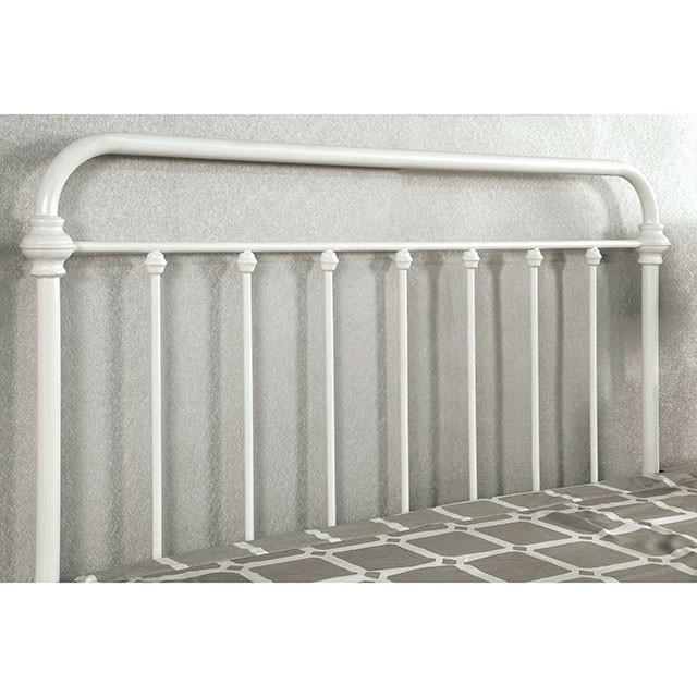 IRIA Vintage White Full Bed - My Sweet Home Furniture (Queens, NY)