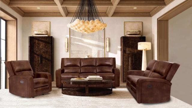 SOTERIOS Power Sofa, Medium Brown - My Sweet Home Furniture (Queens, NY)