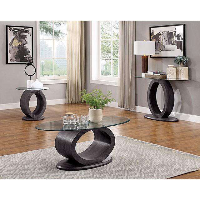 Lodia Gray End Table - My Sweet Home Furniture (Queens, NY)