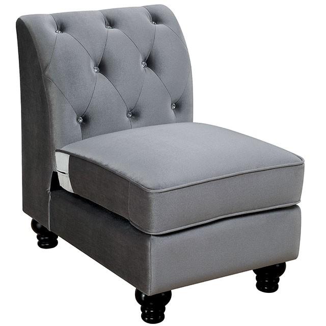 Jolanda Left Armless Chair - My Sweet Home Furniture (Queens, NY)