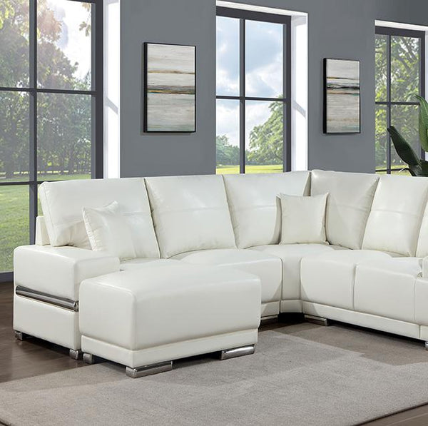 ALTHEA Sectional, White - My Sweet Home Furniture (Queens, NY)