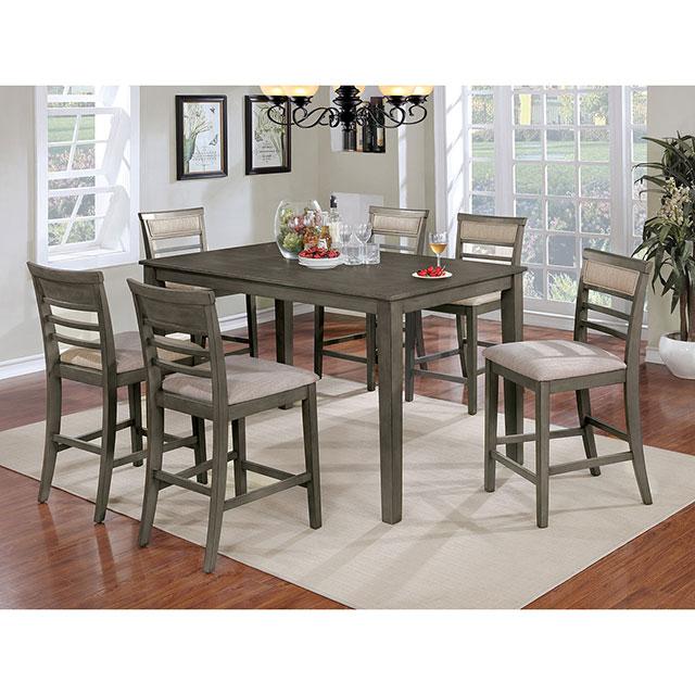 Fafnir 5 & 7 Piece Counter Ht Table Set - My Sweet Home Furniture (Queens, NY)