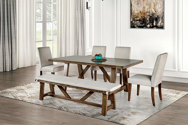Losone Bench w/ Cushion - My Sweet Home Furniture (Queens, NY)