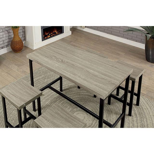 Vilvoorde 5 Pc. Counter Ht. Table Set - My Sweet Home Furniture (Queens, NY)