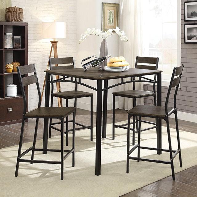 Westport 5 Pc. Counter Ht. Table Set - My Sweet Home Furniture (Queens, NY)