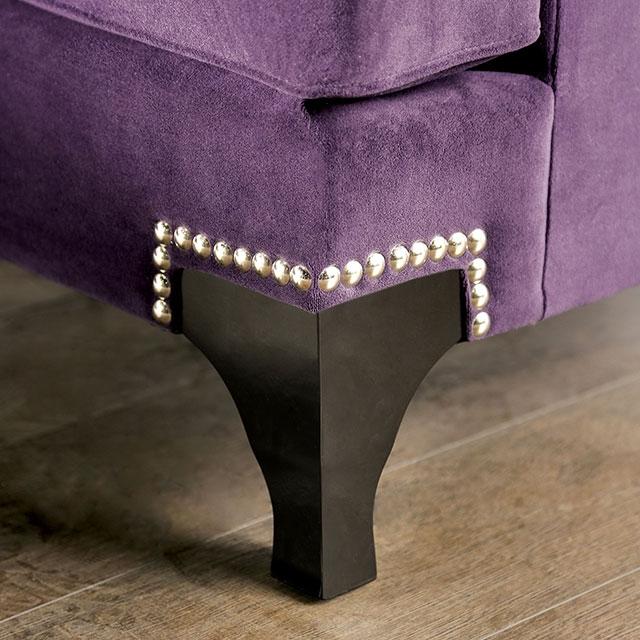 Sisseton Purple Sofa - My Sweet Home Furniture (Queens, NY)