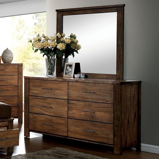 ELKTON Oak Mirror - My Sweet Home Furniture (Queens, NY)