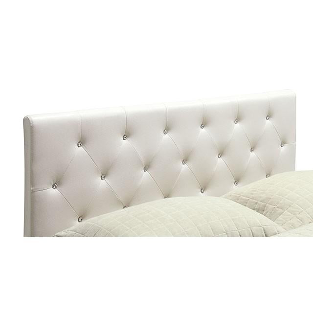 Velen White Cal.King Bed - My Sweet Home Furniture (Queens, NY)