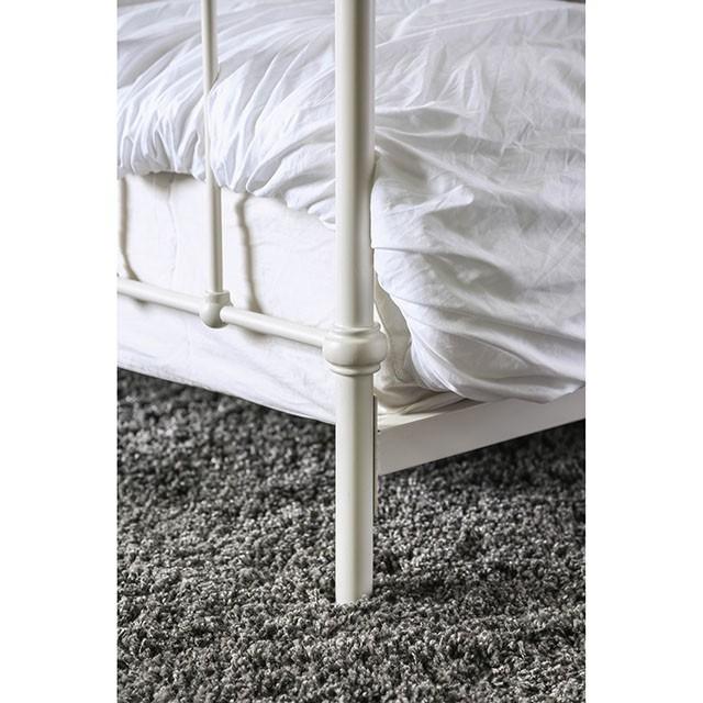 IRIA Vintage White Full Bed - My Sweet Home Furniture (Queens, NY)