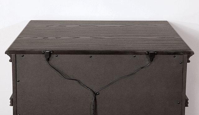 PAMPHILOS Queen Bed, Gray - My Sweet Home Furniture (Queens, NY)