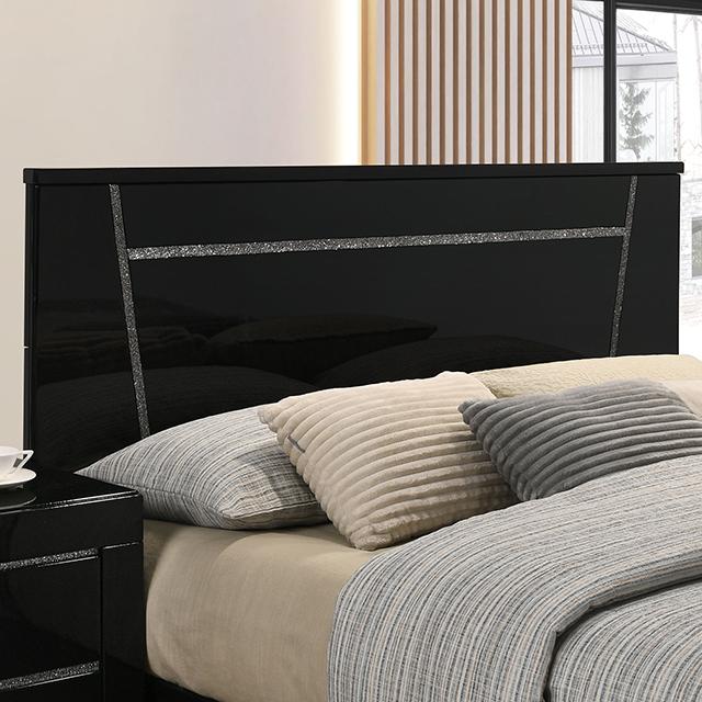 Magdeburg Bed Black & White - My Sweet Home Furniture (Queens, NY)