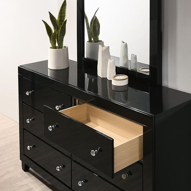 Magdeburg Bed Black & White - My Sweet Home Furniture (Queens, NY)