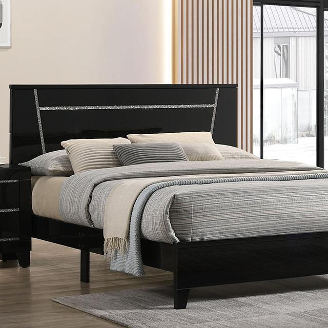 Magdeburg Bed Black & White - My Sweet Home Furniture (Queens, NY)