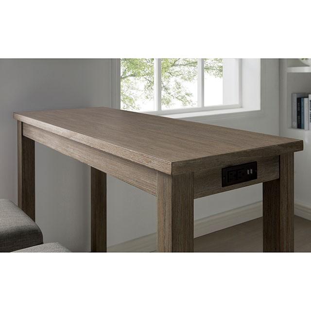 Caerleon 3 & 4 Piece Counter Ht. Set Gray & Blue - My Sweet Home Furniture (Queens, NY)