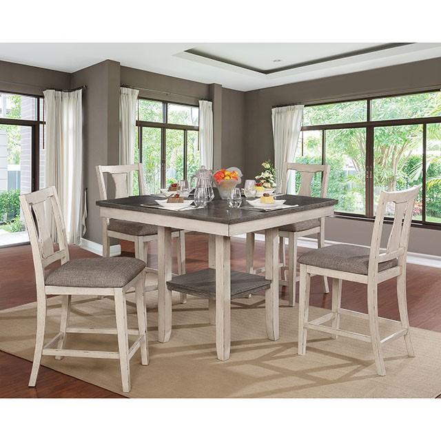 Ann Counter Ht. Table Set - My Sweet Home Furniture (Queens, NY)