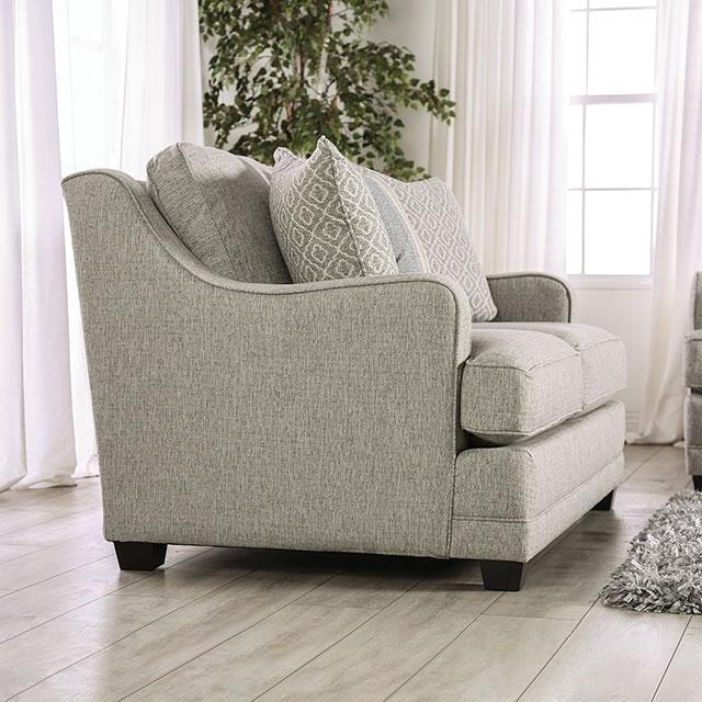 STEPHNEY Sofa, Gray/Gold - My Sweet Home Furniture (Queens, NY)