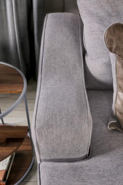 SKYLINE Sofa, Light Gray/Brown - My Sweet Home Furniture (Queens, NY)