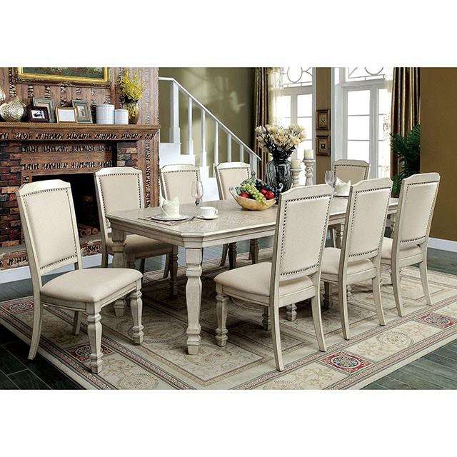 HOLCROFT Antique White/Ivory Side Chair (2/CTN) - My Sweet Home Furniture (Queens, NY)