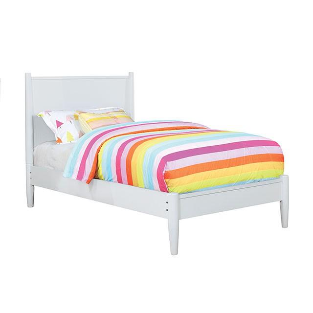 LENNART II White Full Bed - My Sweet Home Furniture (Queens, NY)