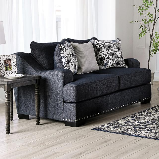 SONORA Loveseat, Dark Navy image