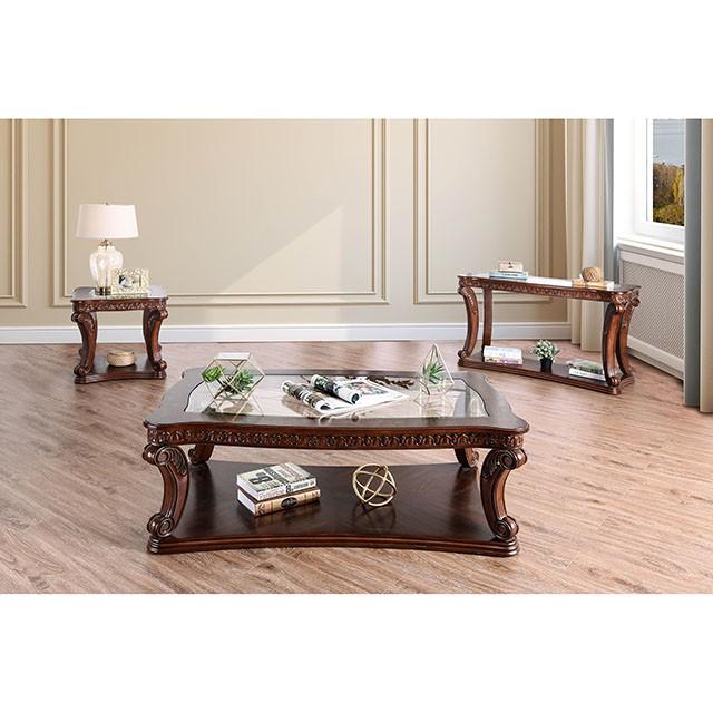 Walworth Dark Oak Sofa Table - My Sweet Home Furniture (Queens, NY)