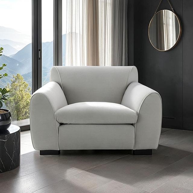 Severo Chair Light Gray - My Sweet Home Furniture (Queens, NY)