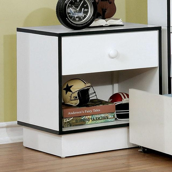 Bobbi Night Stand Blue - My Sweet Home Furniture (Queens, NY)
