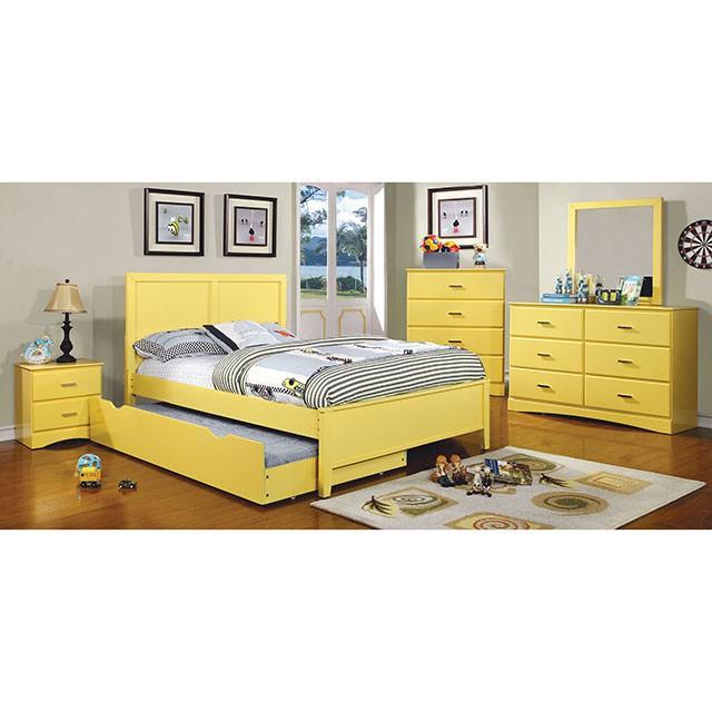 Prismo Bed Yellow - My Sweet Home Furniture (Queens, NY)