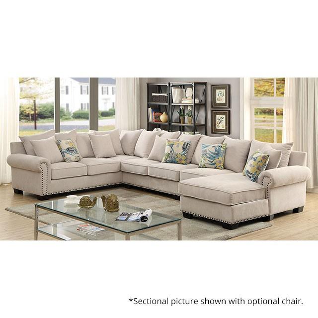 SKYLER Beige Sectional - My Sweet Home Furniture (Queens, NY)