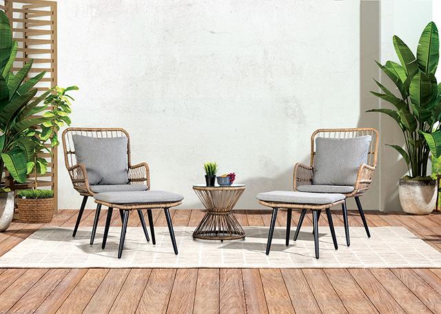 Chandu 6 Pc. Conversation Set - My Sweet Home Furniture (Queens, NY)