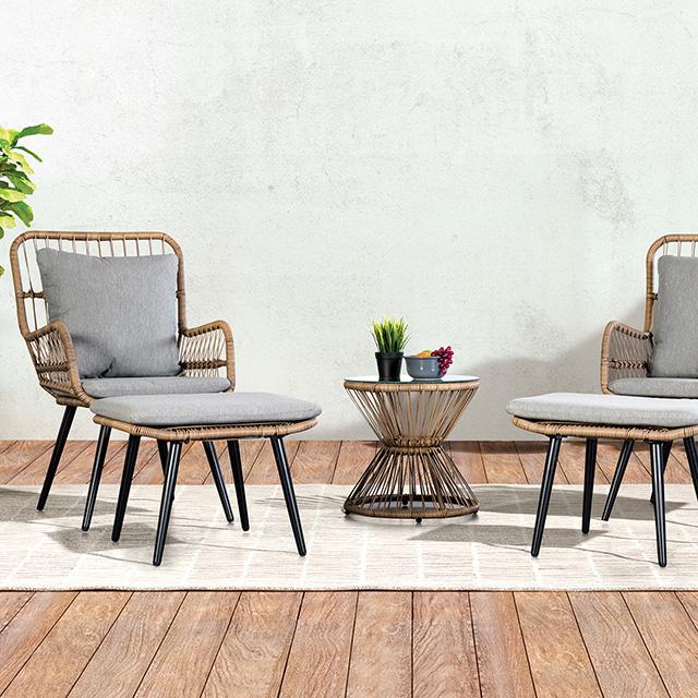 Chandu 6 Pc. Conversation Set - My Sweet Home Furniture (Queens, NY)