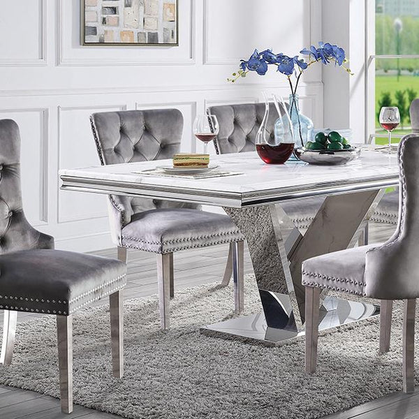Valdevers Dining Table - My Sweet Home Furniture (Queens, NY)