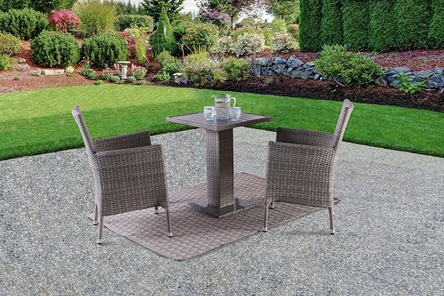Aminta Patio Bistro Set (3PC) - My Sweet Home Furniture (Queens, NY)