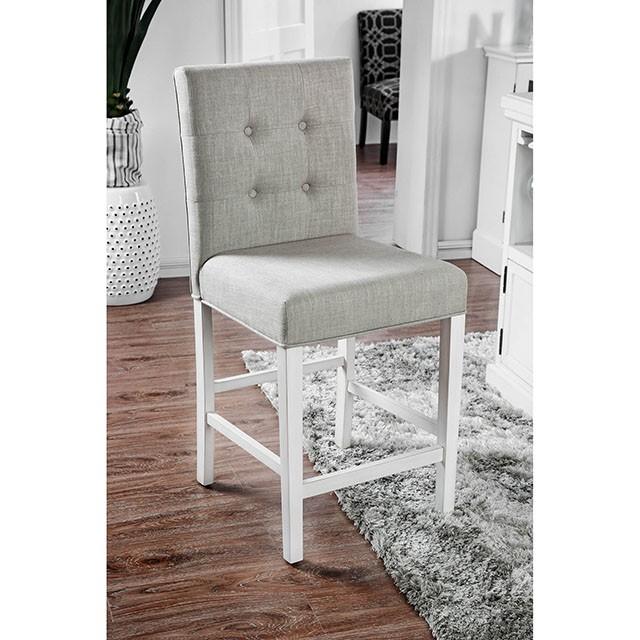 Sutton Antique White Counter Ht. Chair (2/CTN) - My Sweet Home Furniture (Queens, NY)