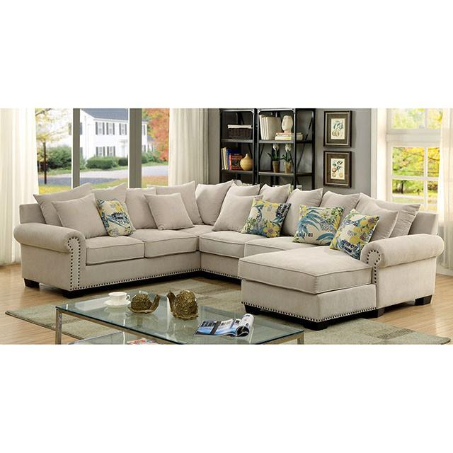 SKYLER Beige Sectional - My Sweet Home Furniture (Queens, NY)